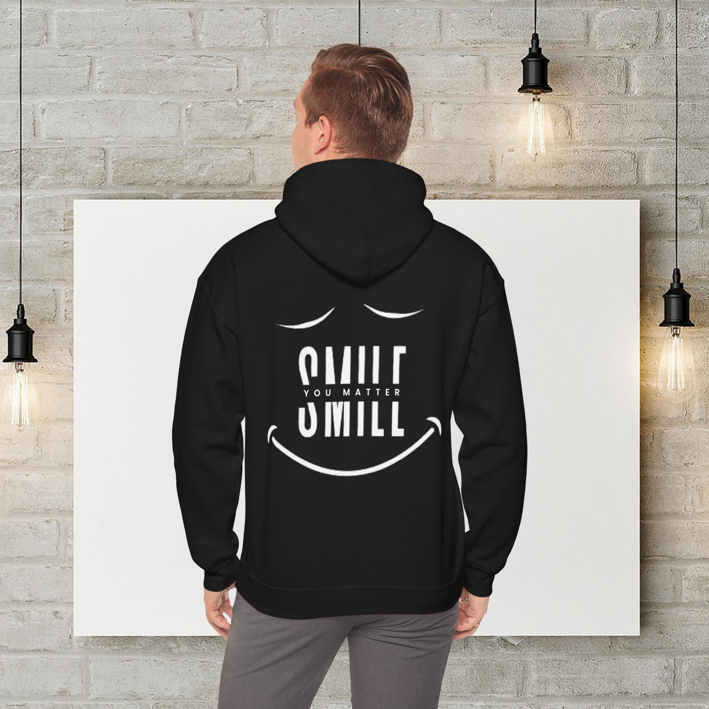 Humor Haven Apparel™: Smile You Matter Hoodie