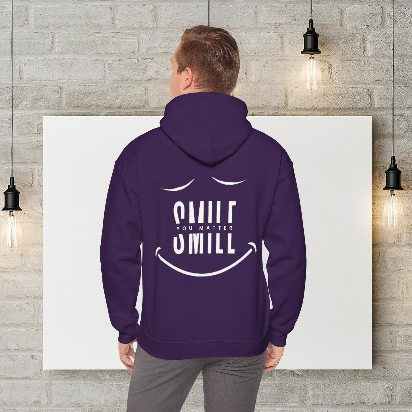 Humor Haven Apparel™: Smile You Matter Hoodie