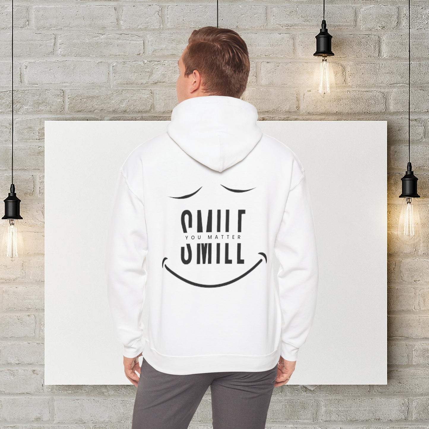 Humor Haven Apparel™: Smile You Matter Hoodie