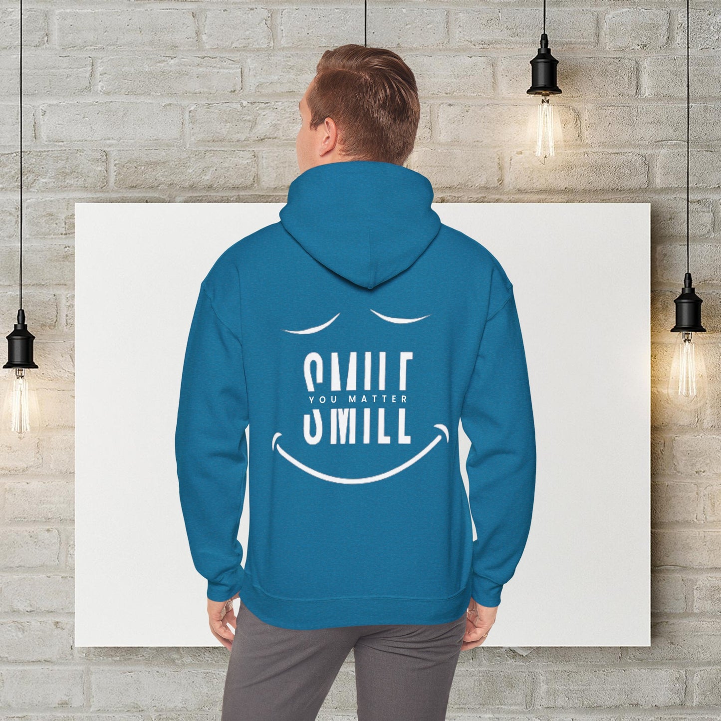 Humor Haven Apparel™: Smile You Matter Hoodie