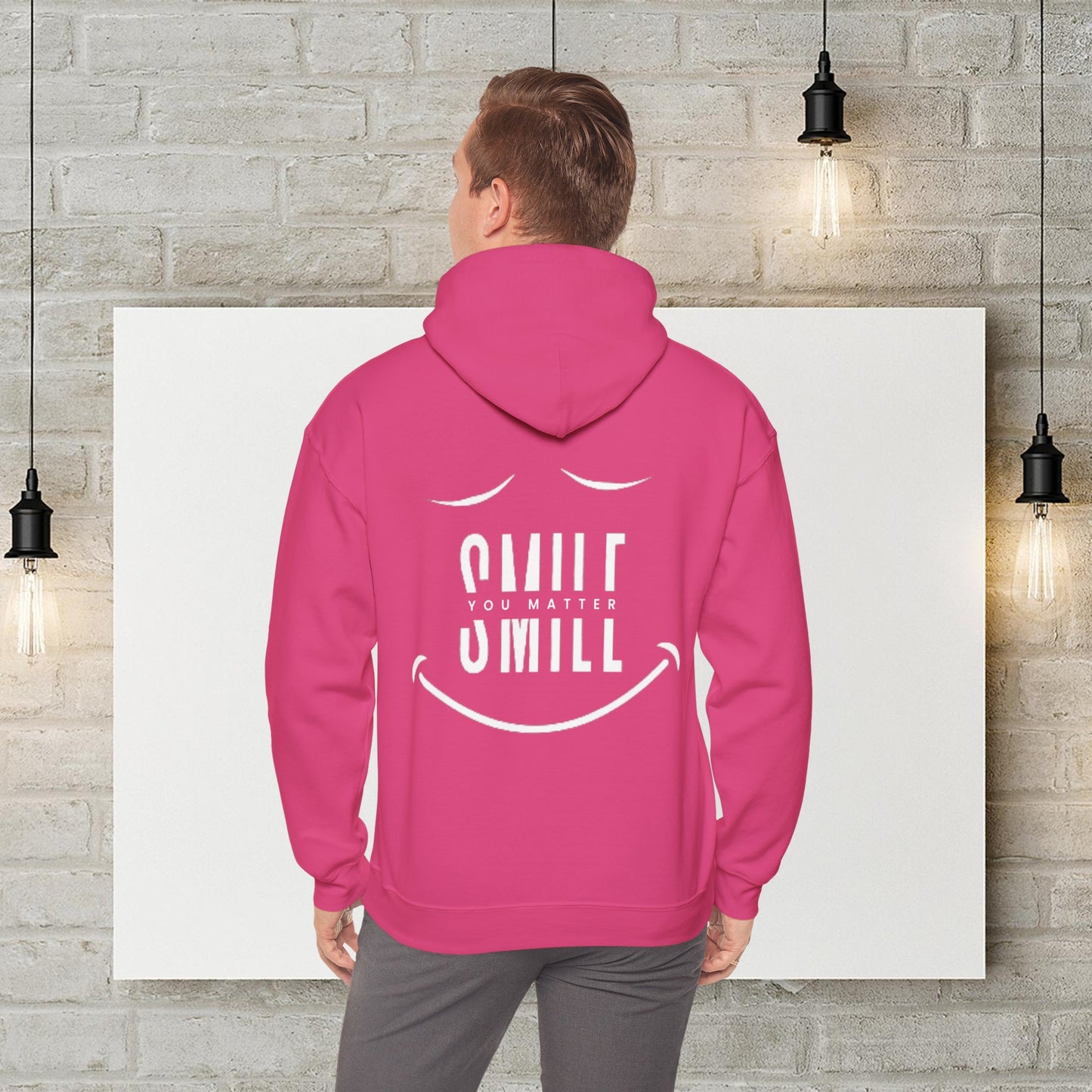 Humor Haven Apparel™: Smile You Matter Hoodie