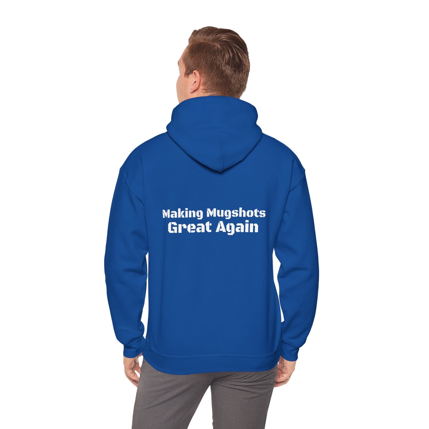 Lockup Legend Hoodie: "Making Mugshots Great Again"