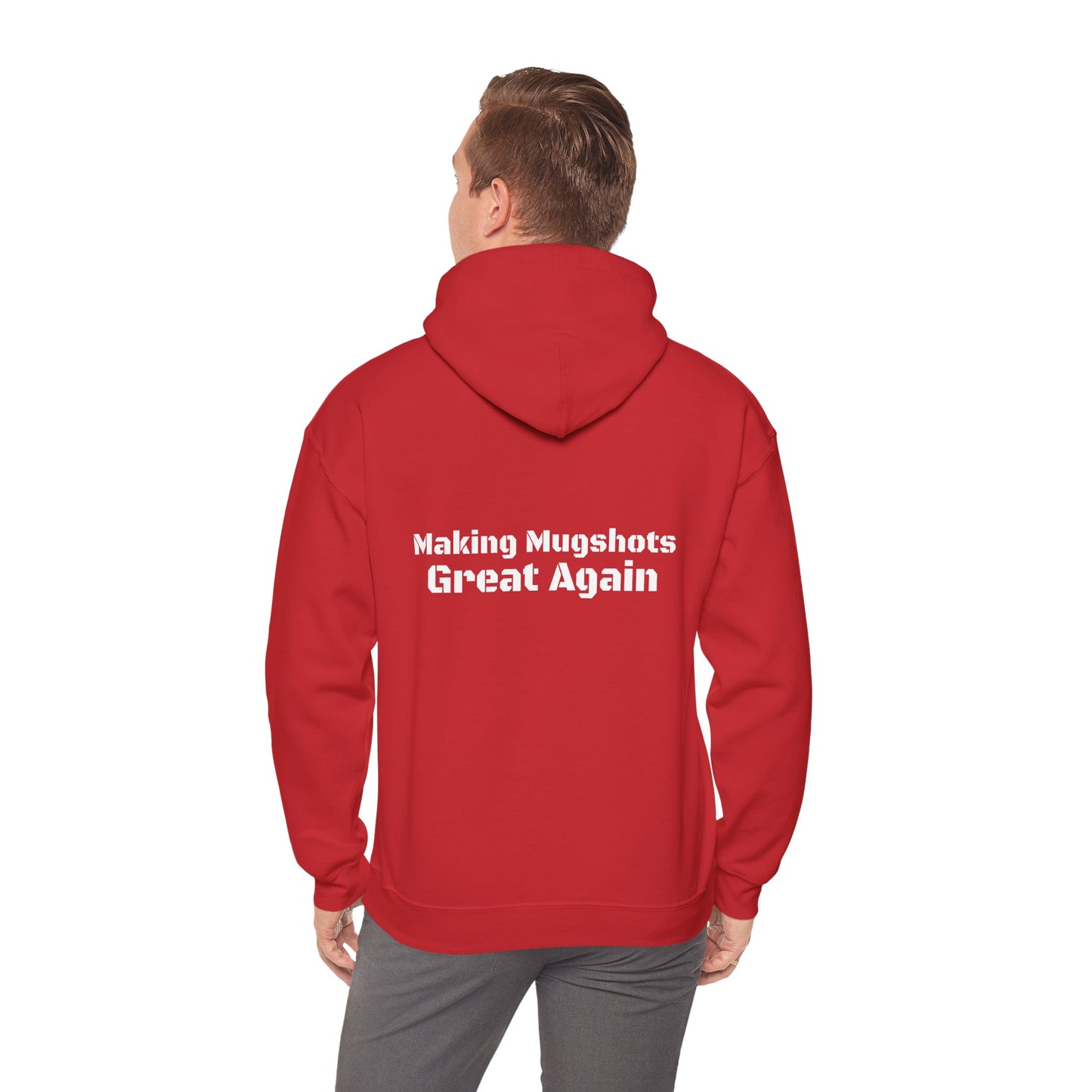 Lockup Legend Hoodie: "Making Mugshots Great Again"